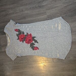 Hippie Laundry floral t shirt dress